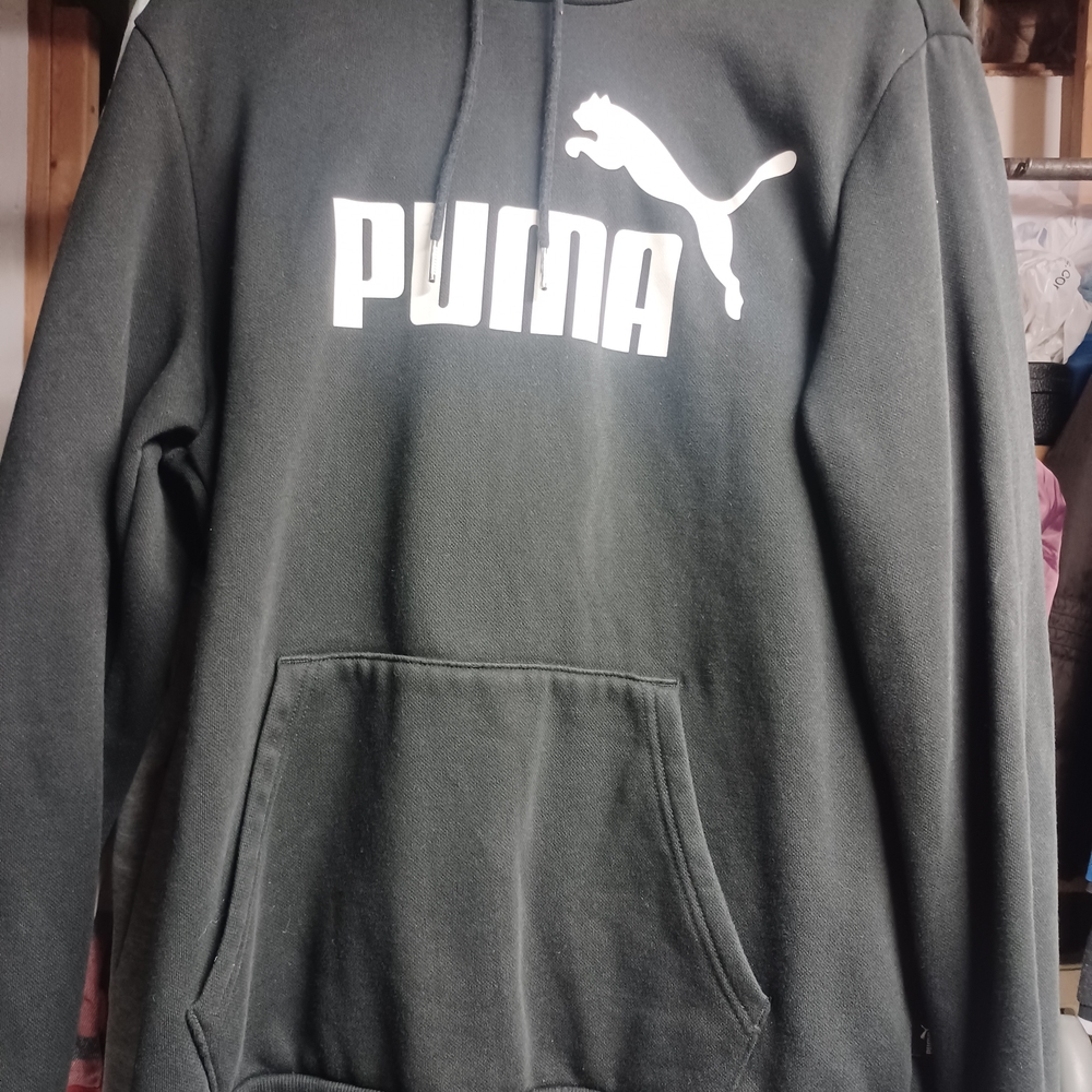 Puma Men's Charcoal Hoodie